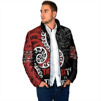 Honour The Treaty New Zealand Padded Jacket Toitu Te Tiriti Ake Ake Ake - Polynesian Pride
