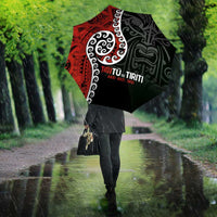 Honour The Treaty New Zealand Umbrella Toitu Te Tiriti Ake Ake Ake - Polynesian Pride