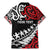 Honour The Treaty New Zealand Personalised Family Matching Mermaid Dress and Hawaiian Shirt Toitu Te Tiriti Half Fern with Haka dance