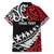 Honour The Treaty New Zealand Personalised Hawaiian Shirt Toitu Te Tiriti Half Fern with Haka dance