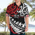 Honour The Treaty New Zealand Personalised Hawaiian Shirt Toitu Te Tiriti Half Fern with Haka dance