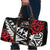 Honour The Treaty New Zealand Personalised Travel Bag Toitu Te Tiriti Half Fern Haka Dance - Polynesian Pride