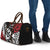 Honour The Treaty New Zealand Personalised Travel Bag Toitu Te Tiriti Half Fern Haka Dance - Polynesian Pride