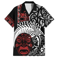 Honour The Treaty New Zealand Personalised Family Matching Puletasi and Hawaiian Shirt Toitu Te Tiriti Indigenous Maori Face