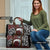 Honour The Treaty New Zealand Personalised Travel Bag Toitu Te Tiriti Indigenous Maori Face - Polynesian Pride