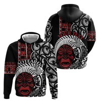 Honour The Treaty New Zealand Personalised Zip Hoodie Toitu Te Tiriti Indigenous Maori Face LT9 - Polynesian Pride