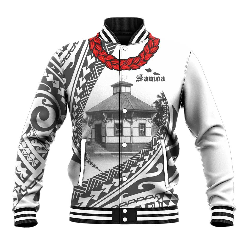 Samoa Mau Movement House Personalised Baseball Jacket Fa'a Samoa The Samoan Way