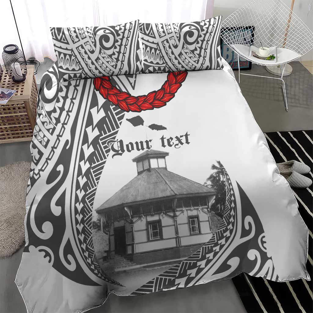 Samoa Mau Movement House Personalised Bedding Set Fa'a Samoa The Samoan Way