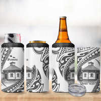 Samoa Mau Movement House Personalised 4 in 1 Can Cooler Tumbler Fa'a Samoa The Samoan Way