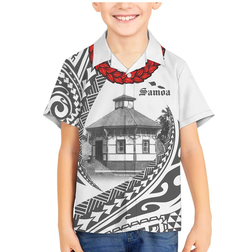 Samoa Mau Movement House Personalised Family Matching Mermaid Dress and Hawaiian Shirt Fa'a Samoa The Samoan Way