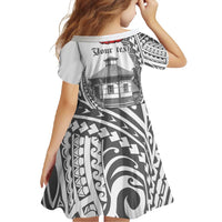 Samoa Mau Movement House Personalised Family Matching Summer Maxi Dress and Hawaiian Shirt Fa'a Samoa The Samoan Way