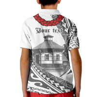 Samoa Mau Movement House Personalised Kid Polo Shirt Fa'a Samoa The Samoan Way