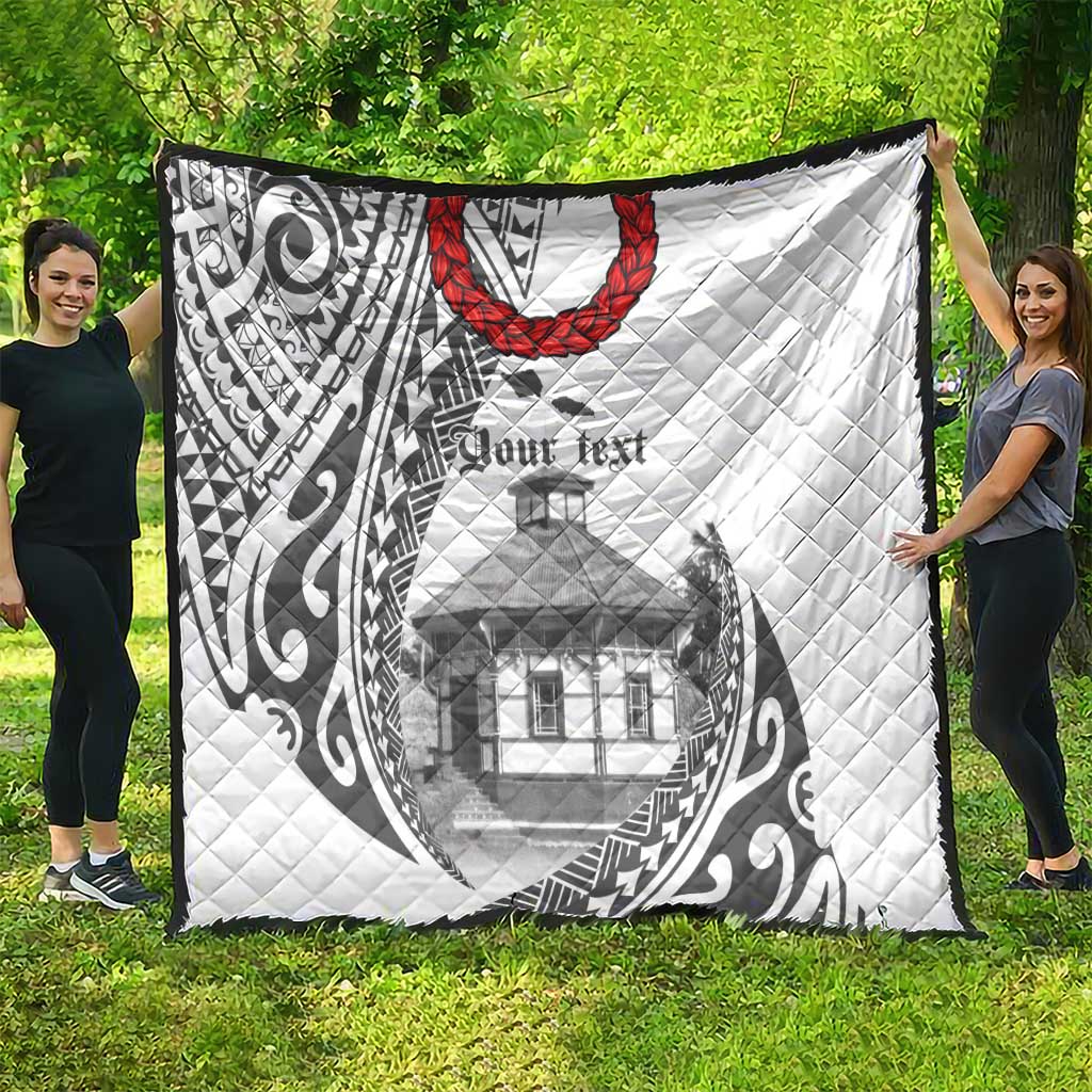Samoa Mau Movement House Personalised Quilt Fa'a Samoa The Samoan Way