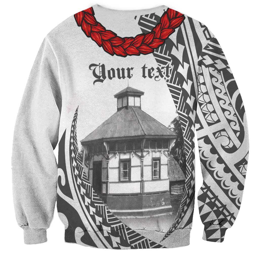 Samoa Mau Movement House Personalised Sweatshirt Fa'a Samoa The Samoan Way