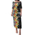 Samoa Tribal Hibiscus Flowers Family Matching Puletasi and Hawaiian Shirt