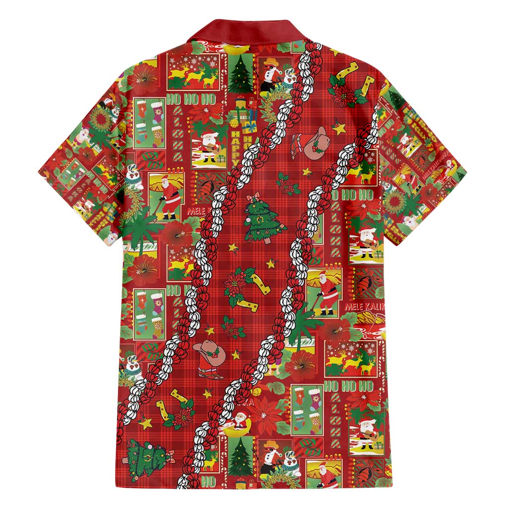 Mele Kalikimaka Pakalana Pikake Lei Family Matching Summer Maxi Dress and Hawaiian Shirt Hawaiian Rodeo Paniolo Omaomao Palaka - Polynesian Pride