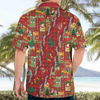 Mele Kalikimaka Pakalana Pikake Lei Hawaiian Shirt Hawaiian Rodeo Paniolo Omaomao Palaka - Polynesian Pride