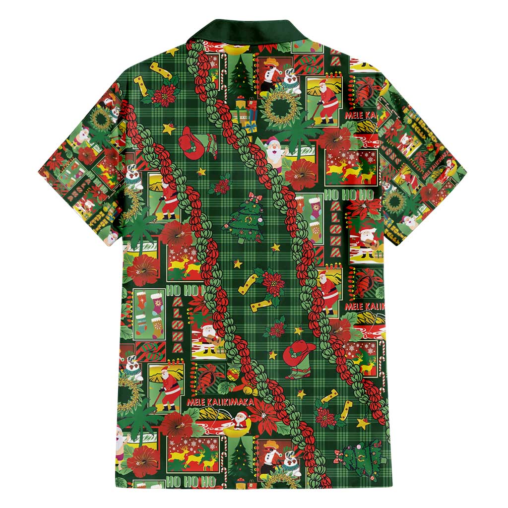 Mele Kalikimaka Pakalana Pikake Lei Hawaiian Shirt Hawaiian Rodeo Paniolo Ulaula Palaka - Polynesian Pride