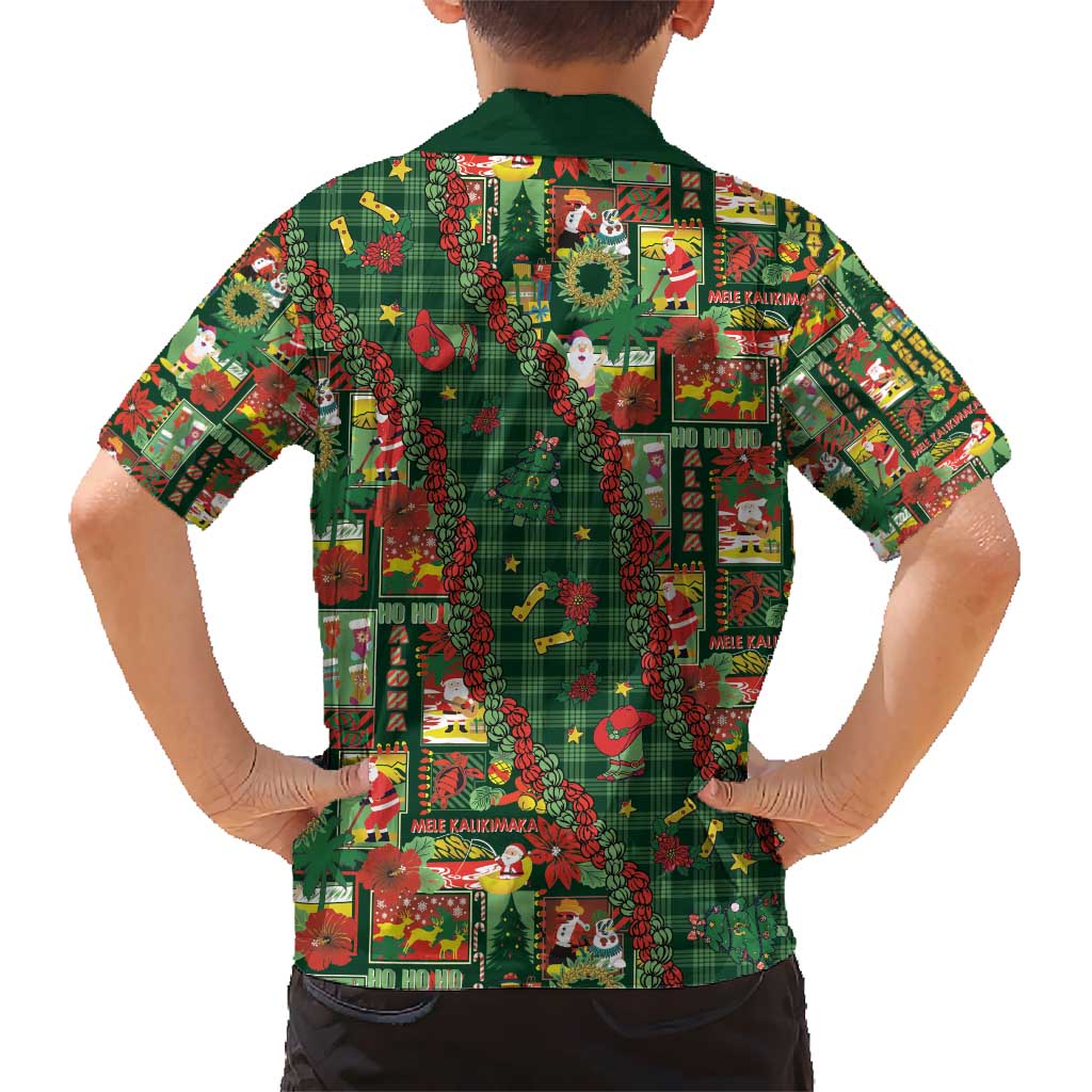 Mele Kalikimaka Pakalana Pikake Lei Hawaiian Shirt Hawaiian Rodeo Paniolo Ulaula Palaka - Polynesian Pride