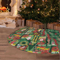 Mele Kalikimaka Pakalana Pikake Lei Tree Skirt Hawaiian Rodeo Paniolo Ulaula Palaka - Polynesian Pride