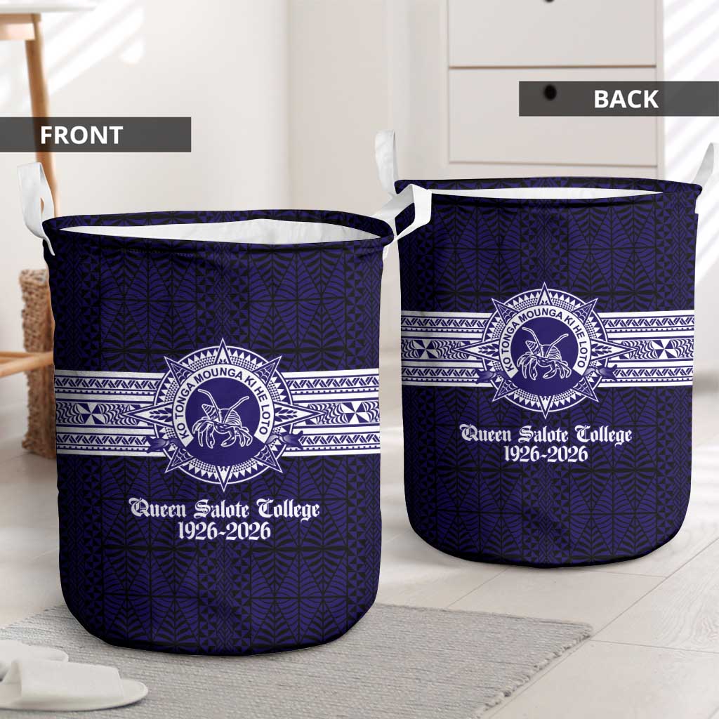 Tonga Queen Salote College 100 years Laundry Basket QSC 1926-2026 Tongan Pattern