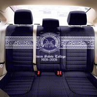 Tonga Queen Salote College 100 years Back Car Seat Cover QSC 1926-2026 Tongan Pattern