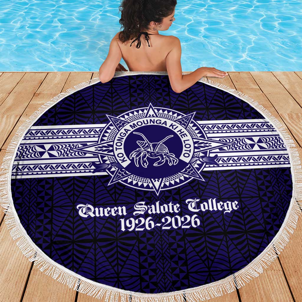 Tonga Queen Salote College 100 years Beach Blanket QSC 1926-2026 Tongan Pattern