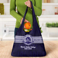 Tonga Queen Salote College 100 years Grocery Bag QSC 1926-2026 Tongan Pattern