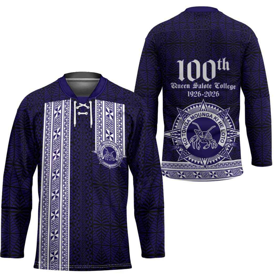 Tonga Queen Salote College 100 years Hockey Jersey QSC 1926-2026 Tongan Pattern