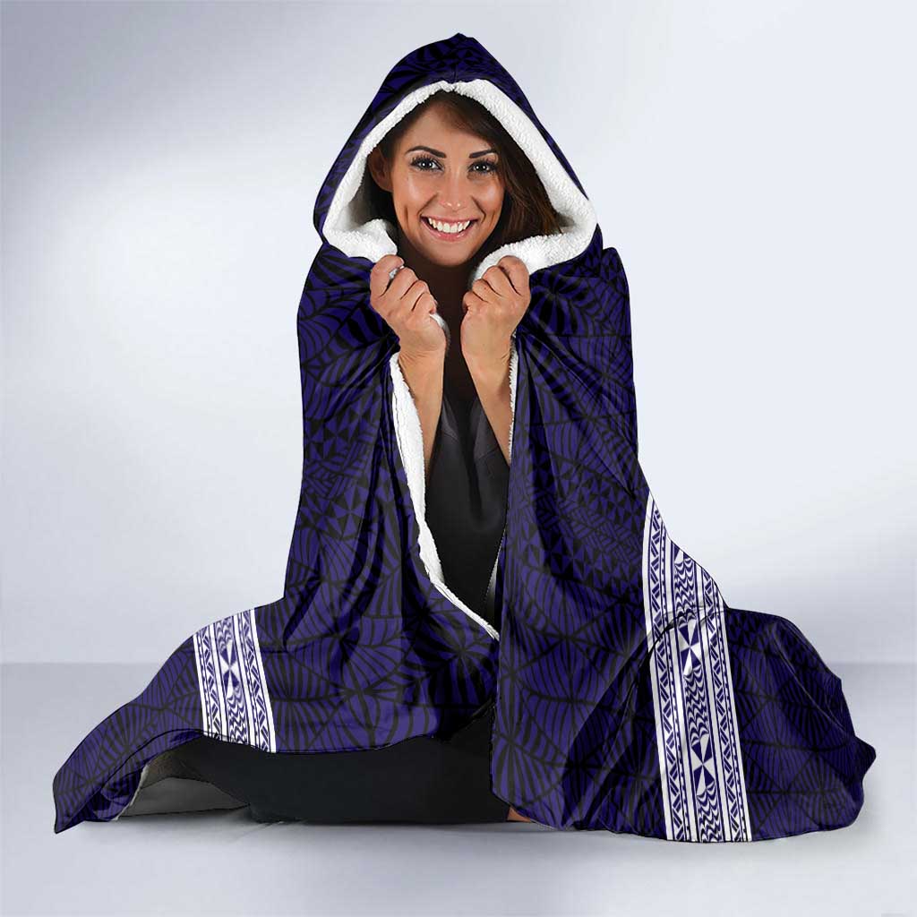 Tonga Queen Salote College 100 years Hooded Blanket QSC 1926-2026 Tongan Pattern