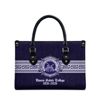 Tonga Queen Salote College 100 years Leather Bag QSC 1926-2026 Tongan Pattern