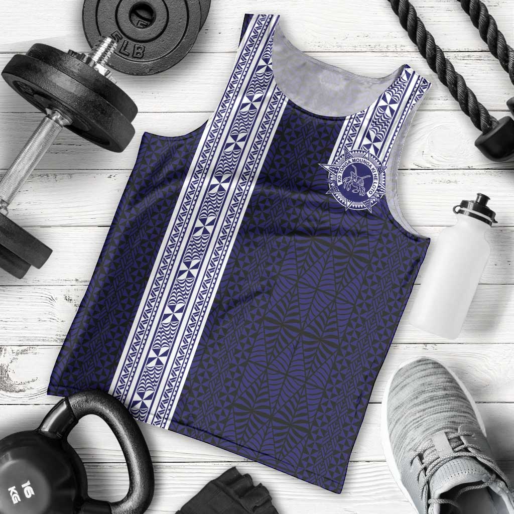 Tonga Queen Salote College 100 years Men Tank Top QSC 1926-2026 Tongan Pattern