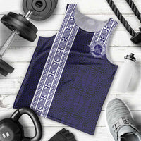 Tonga Queen Salote College 100 years Men Tank Top QSC 1926-2026 Tongan Pattern