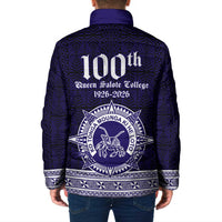 Tonga Queen Salote College 100 years Padded Jacket QSC 1926-2026 Tongan Pattern