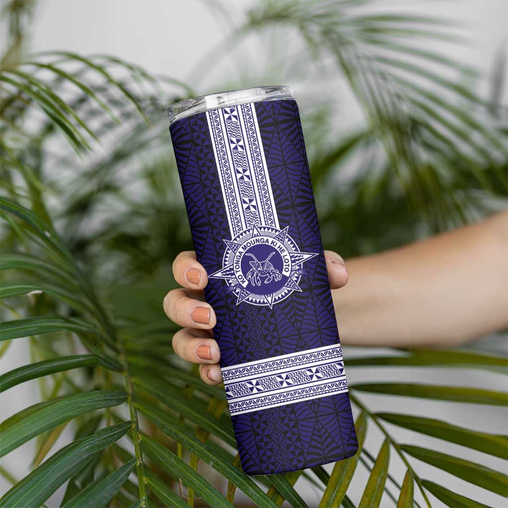 Tonga Queen Salote College 100 years Skinny Tumbler QSC 1926-2026 Tongan Pattern