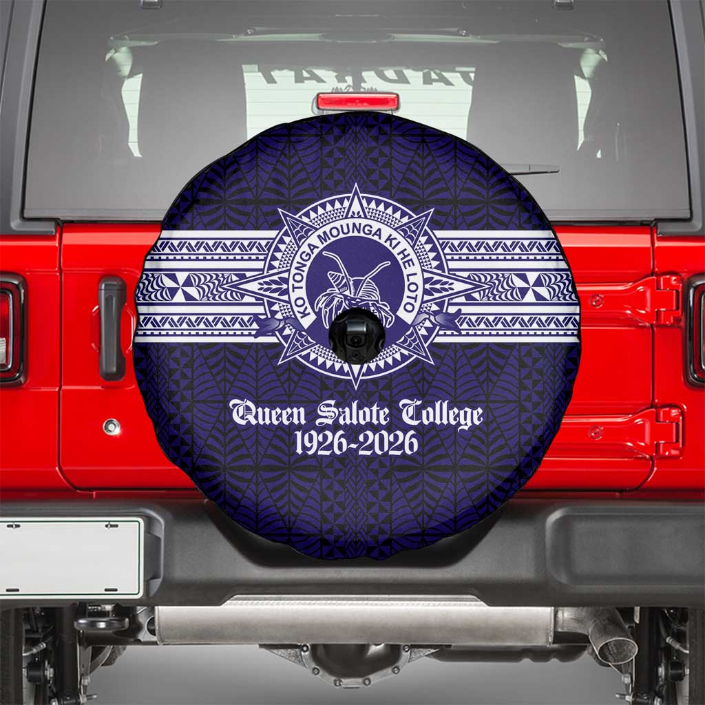 Tonga Queen Salote College 100 years Spare Tire Cover QSC 1926-2026 Tongan Pattern