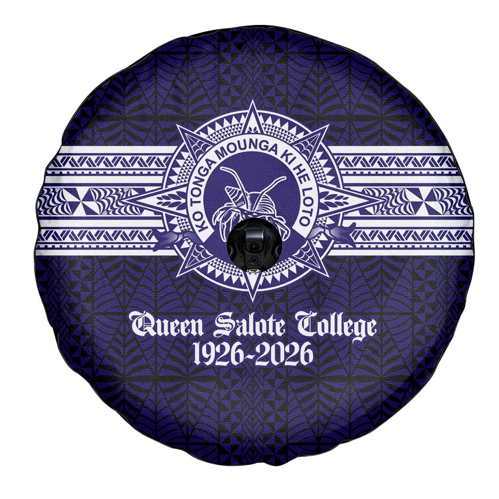 Tonga Queen Salote College 100 years Spare Tire Cover QSC 1926-2026 Tongan Pattern