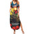 Kangaroo-Kiwi Soldier ANZAC Personalised Family Matching Summer Maxi Dress and Hawaiian Shirt Golden Wattle and Pohutukawa Flowers