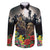 Kangaroo-Kiwi Soldier ANZAC Personalised Family Matching Mermaid Dress and Hawaiian Shirt Golden Wattle Poppy Flowers