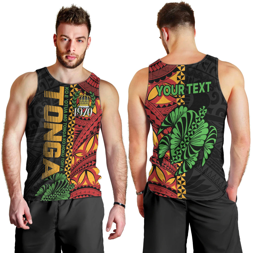 Personalised Tonga Emancipation Day Men Tank Top Puleanga Fakatui O Since 1970
