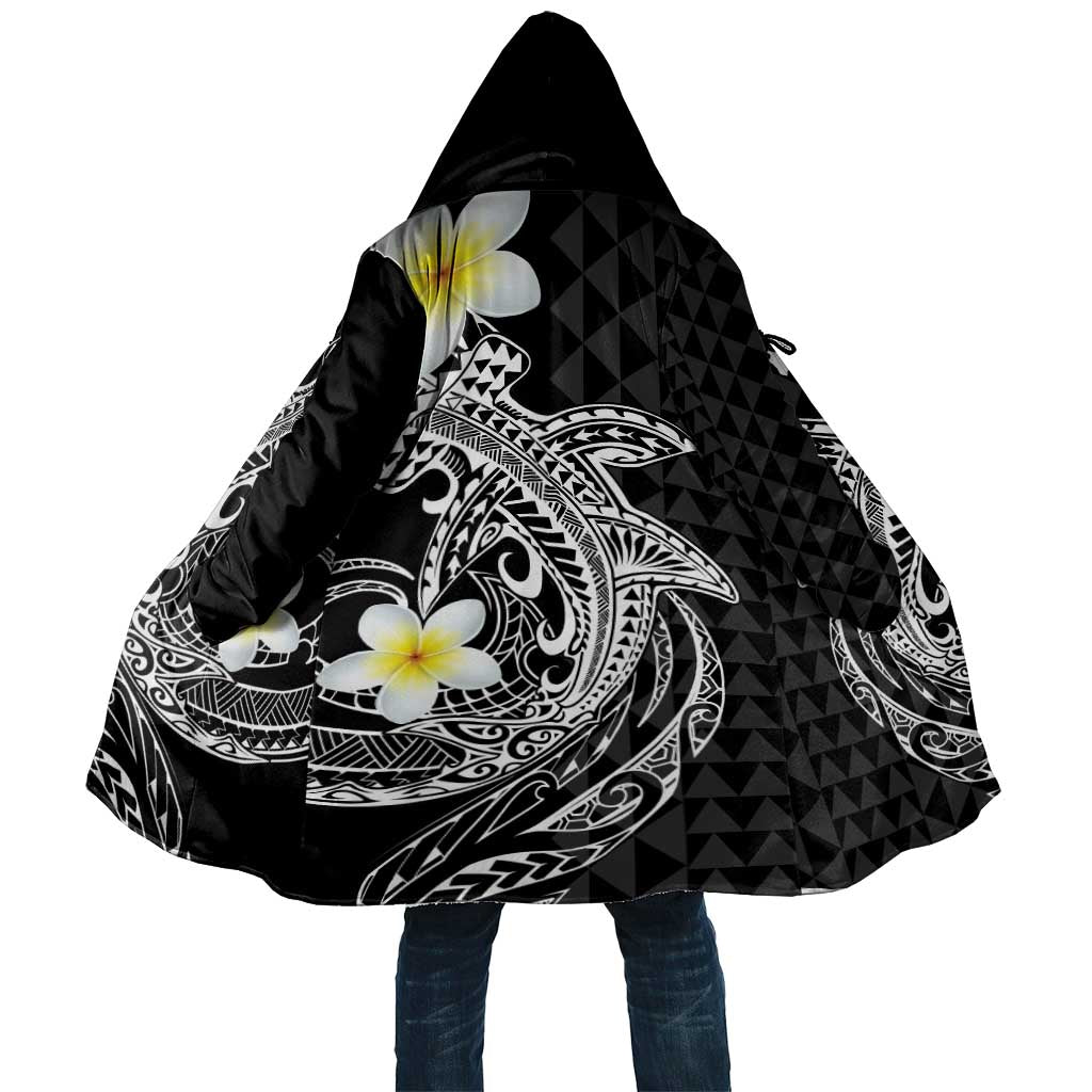 Aloha Hammerhead Shark Cloak Black Hawaiian Kakau Tribal Tattoo - Polynesian Pride