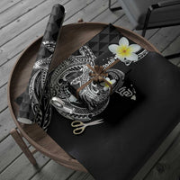 Aloha Hammerhead Shark Wrapping Paper Black Hawaiian Kakau Tribal Tattoo - Polynesian Pride