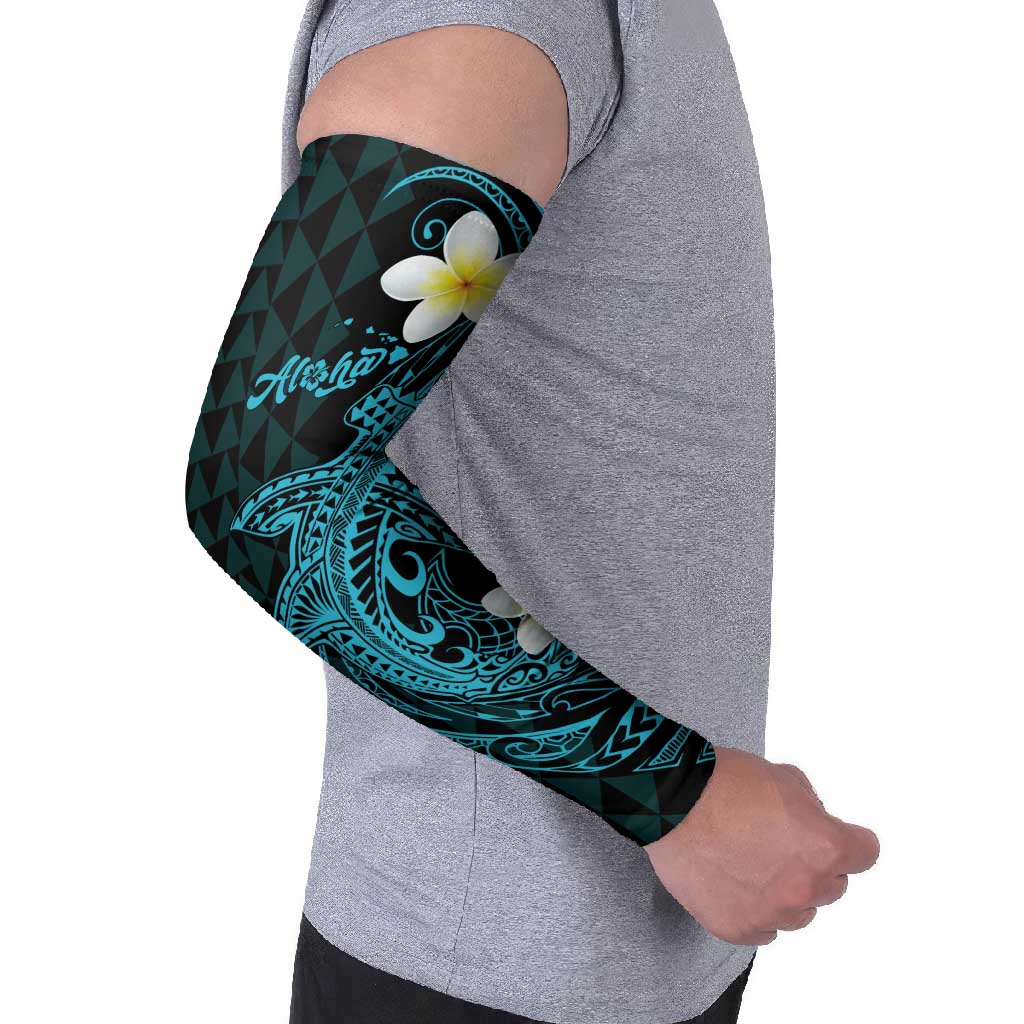 Aloha Hammerhead Shark Arm Sleeves Calypso Hawaiian Kakau Tribal Tattoo - Polynesian Pride