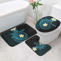 Aloha Hammerhead Shark Bathroom Set Calypso Hawaiian Kakau Tribal Tattoo - Polynesian Pride