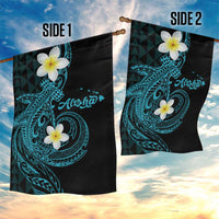Aloha Hammerhead Shark Garden Flag Calypso Hawaiian Kakau Tribal Tattoo