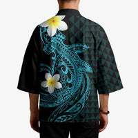 Aloha Hammerhead Shark Kimono Calypso Hawaiian Kakau Tribal Tattoo - Polynesian Pride