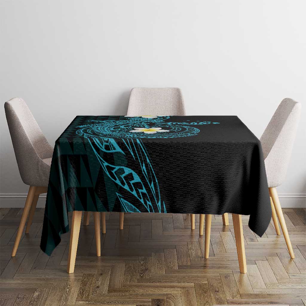 Aloha Hammerhead Shark Tablecloth Calypso Hawaiian Kakau Tribal Tattoo