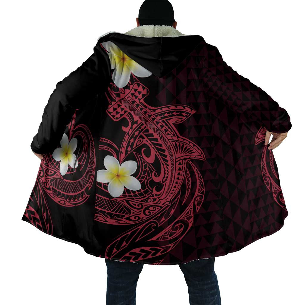 Aloha Hammerhead Shark Cloak Feverish Pink Hawaiian Kakau Tribal Tattoo - Polynesian Pride