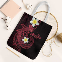 Aloha Hammerhead Shark Tote Bag Feverish Pink Hawaiian Kakau Tribal Tattoo - Polynesian Pride