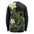 Aloha Hammerhead Shark Long Sleeve Shirt Lime Rickey Hawaiian Kakau Tribal Tattoo